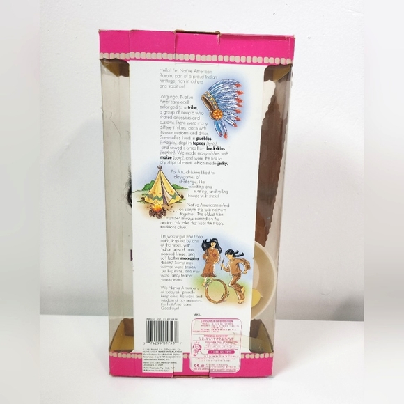Vintage Special Collectors Edition Mattel Native American Barbie Dolls Full Set - Picture 12 of 16